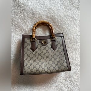 COPY - Double G purse with bamboo handles